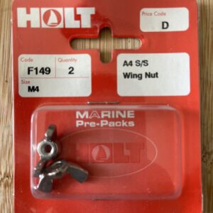 Holt marine F149 A4 s/s m4 wing nut pack