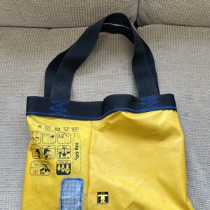 Upcycled and recycled bag