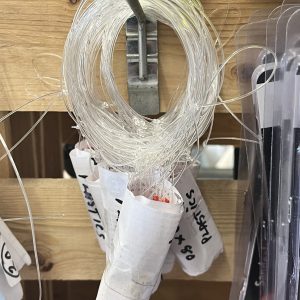 Mackeral set 20 hook 65/65lb custom made red plastics